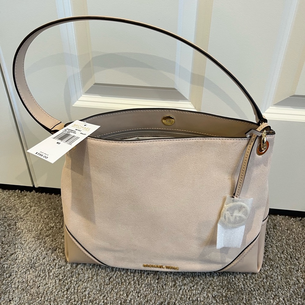Michael Kors Nicole Shoulder Bag - Ballet Lite Pink - Brand New With Tags